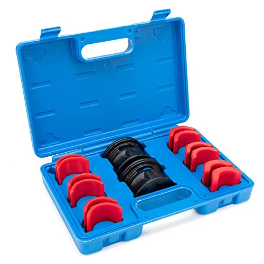 

14PC Motorcycle Bike Fork Seal Driver Tool Kit for 35mm 36mm 40mm 41mm 42mm 43mm 45mm 46mm 47mm 48mm 49mm 50mm