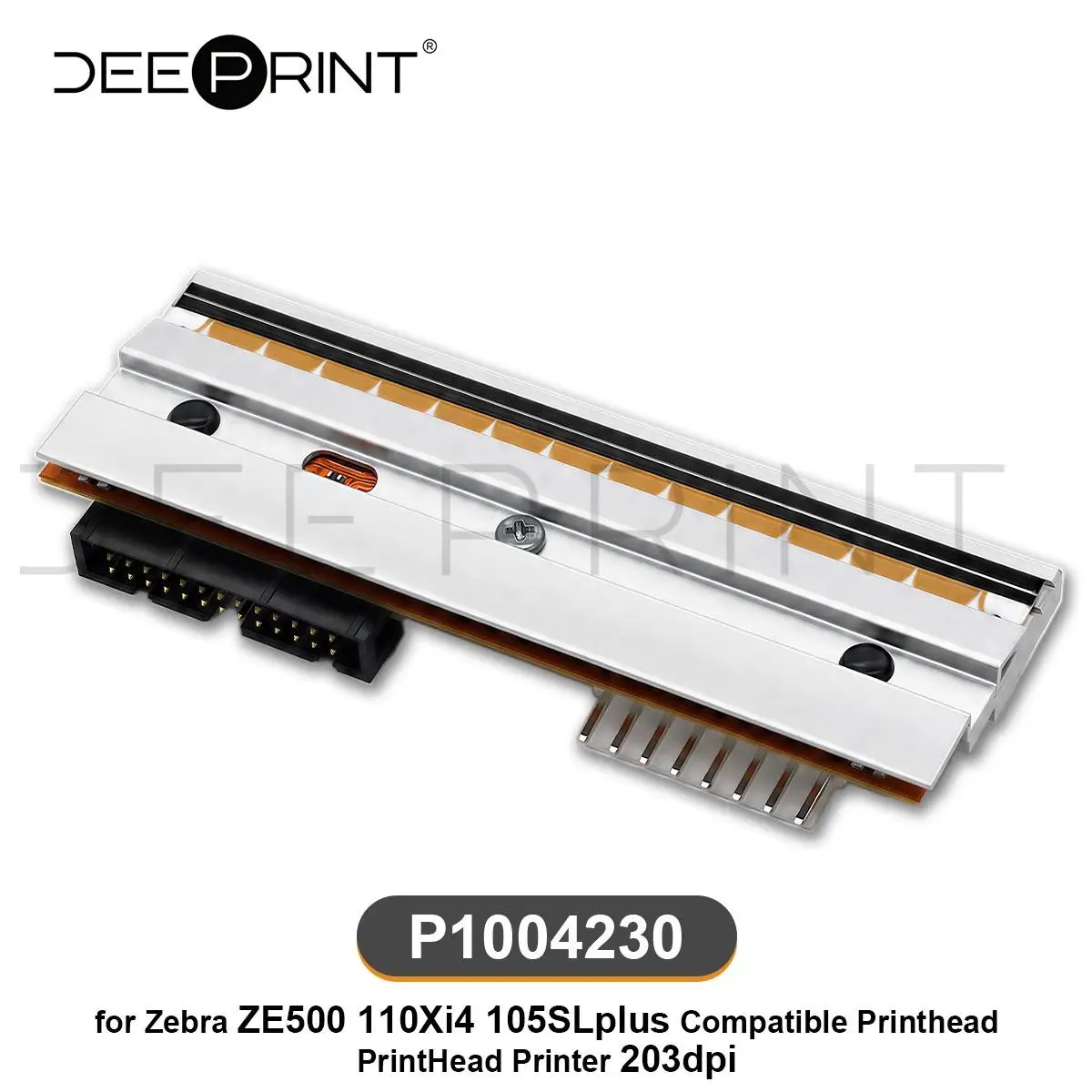 P1004230 203DPI Thermal Printhead for Zebra 110XI4 ZE500-4 105SL Plus Barcode Label Printer Print Head | 3-Month Warranty