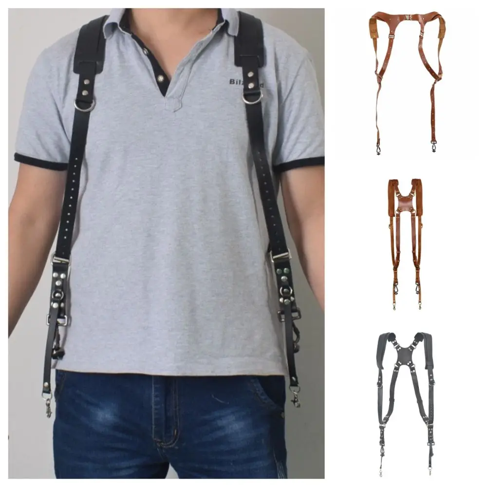Vintage Camera Harness Universal Fit Comfortable DSLR Camera Strap Widened Shoulder Straps Ergonomic Design