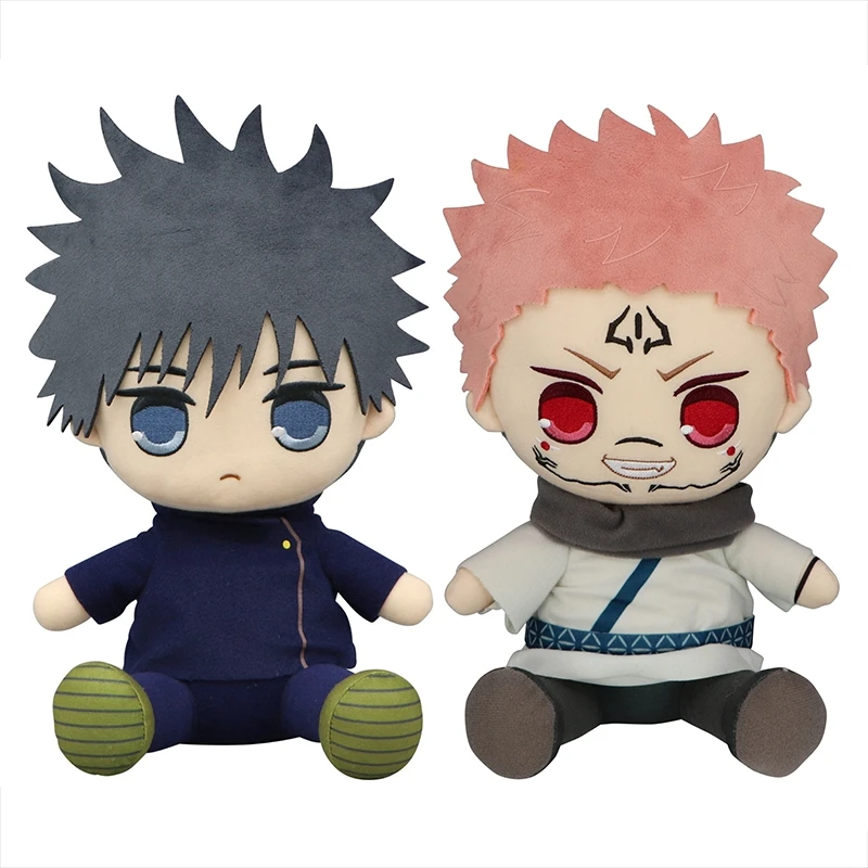 

New Original Anime Jujutsu Kaisen Ryomen Sukuna Megumi Fushiguro Plush For Girls Boys 25CM Kids Stuffed Toys Children Gifts