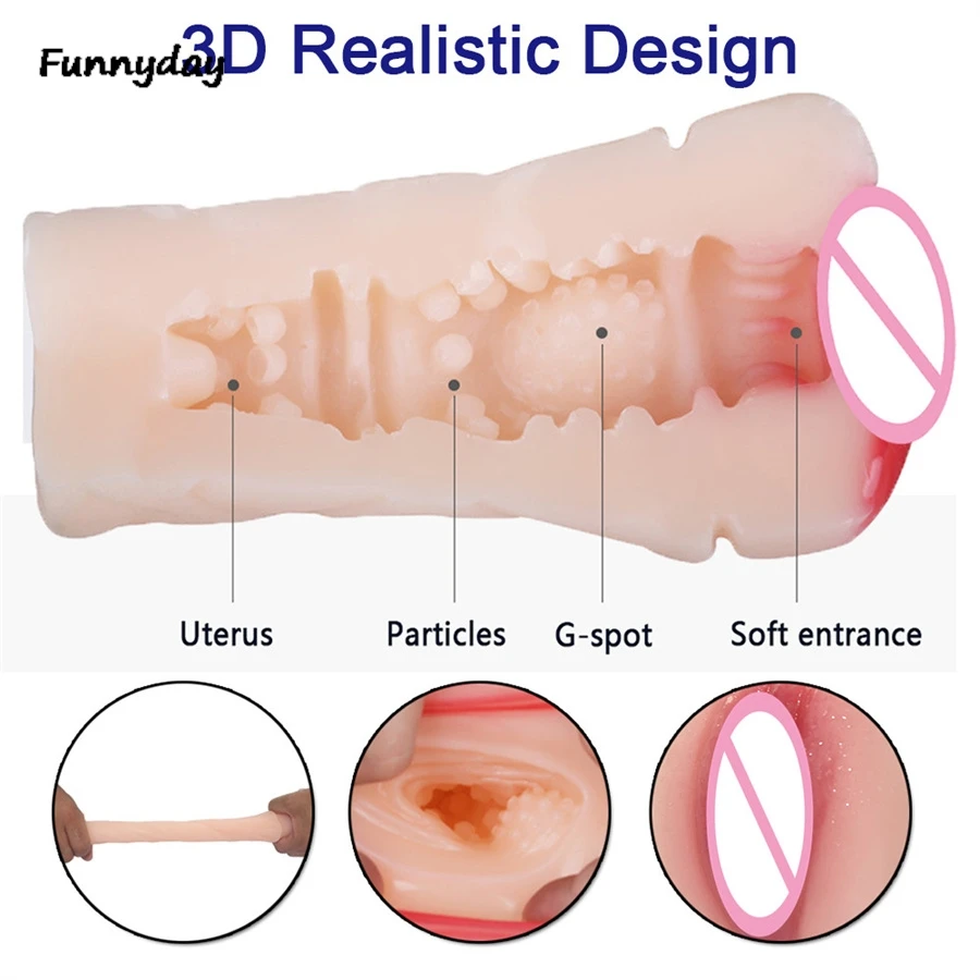 جهاز استمناء مهبل حقيقي جيب كس كأس الطائرات واقعية المهبل الشرج الاستمناء الجنس لعب للرجال منتجات الكبار #3