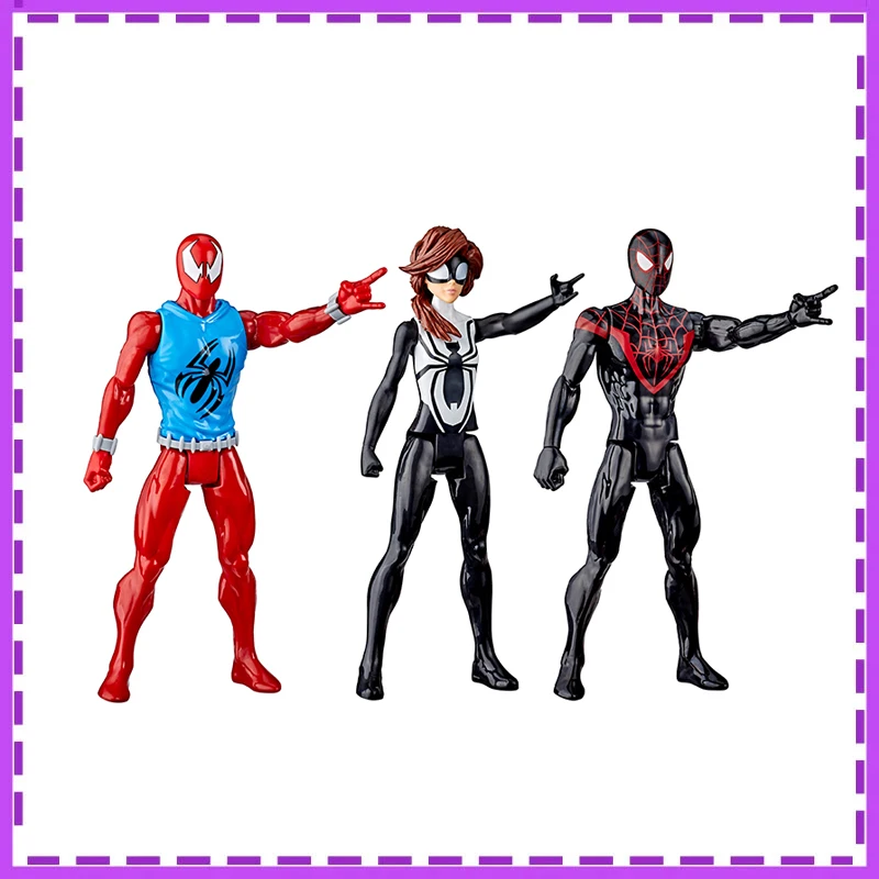 

Hasbro Anime Marvel Spider Man Miles Spider Man Authentic Christmas Children's Day Gifts Action Figure Model Toys