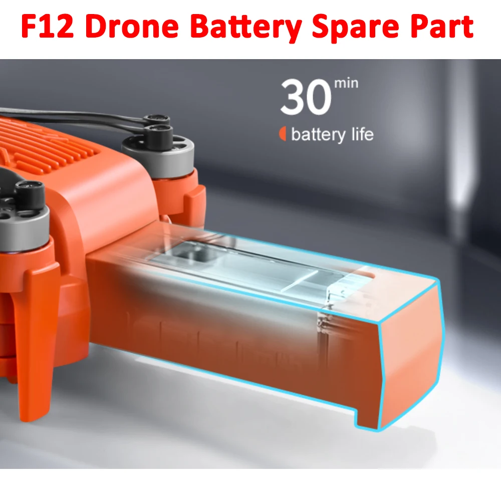 F12 GPS Drone FPV 4K Quadcopter อะไหล่แบตเตอรี่4D-F12เปลี่ยนอุปกรณ์เสริม