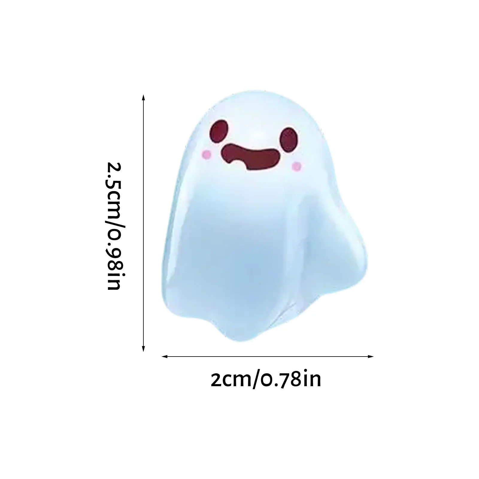 Boîte surprise mystère qui brille dans le noir – Jouet interactif de maison hantée avec figurines LED cachées pour les soirées d'horreur et la chasse au trésor