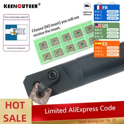 1pc S20R-MSSNR12 S25S-MSSNR12 uchwyt na narzędzia tokarskie wewnętrzne frez do metalu SNMG płytki tokarskie węglika wkładki tokarka Bar narzędzia do cięcia CNC zestaw