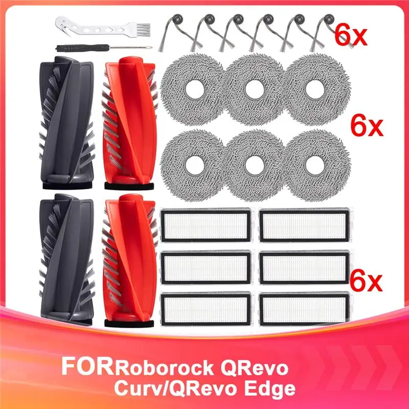 

Запасные части A56T для Roborock Qrevo Curv, запасные части для пылесоса Roborock Qrevo Curv