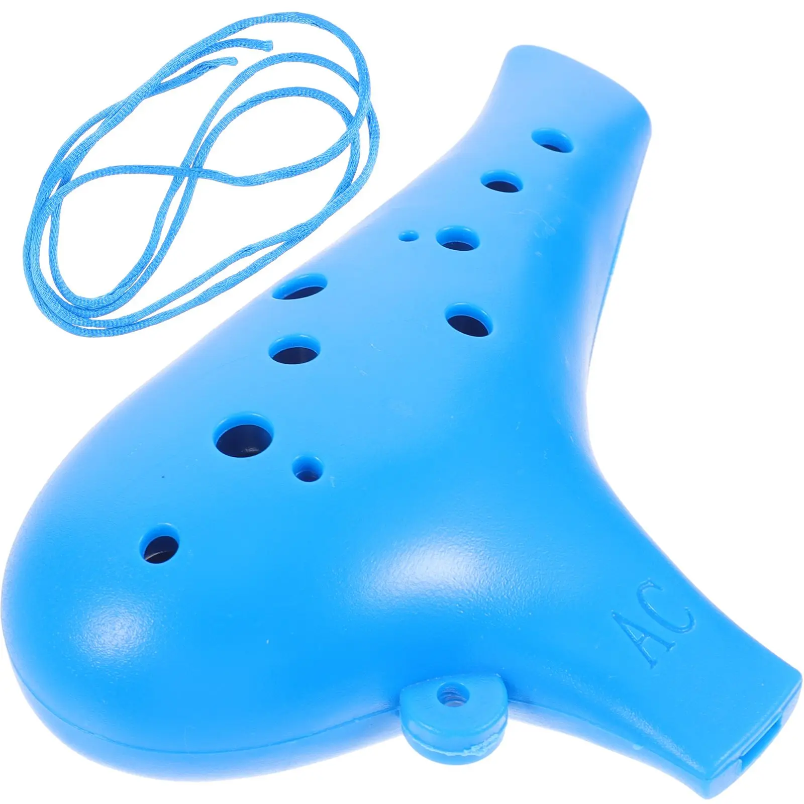 

12 Hole Ocarina Flute Instrument for Beginner Kids Blue Portable Toy Musical Mini Classical Ethnic Instrument Trinket