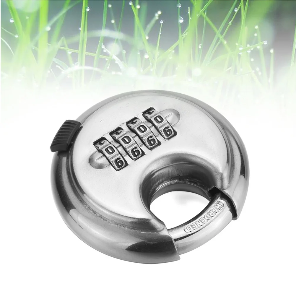 4 Combination Lock Password Padlock For Door Drawer Luggage Anti-Theft Coded Lock Stainless Steel Portable