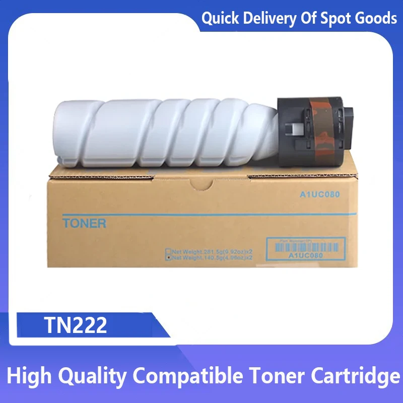 Compatible toner Cartridge for Konica Minolta TN222 Bizhub 206 226 236 246 266 306 7223 7228