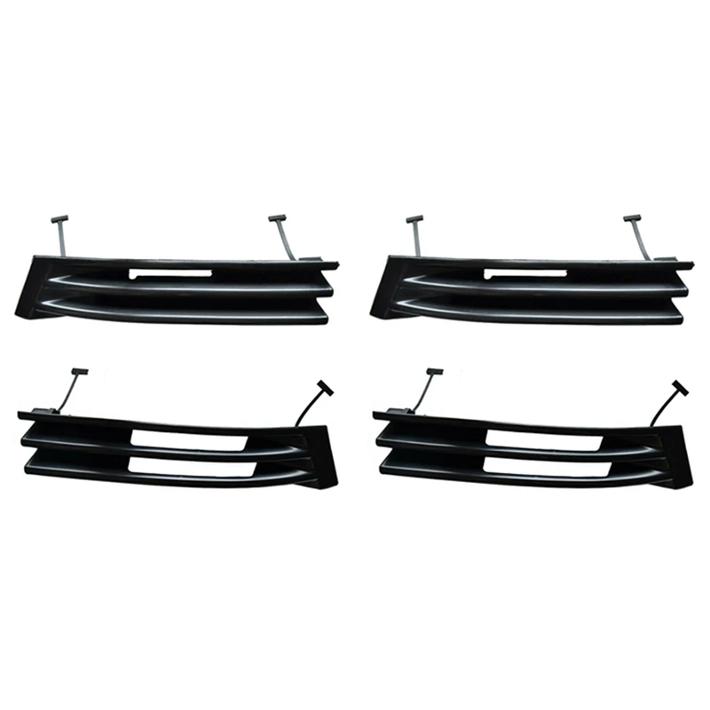 2X Ventilation Grill Bumper Lower Grille Inner L/R For Mercedes W202 S202 C-Class 1993-1997 2028800105 2028800405