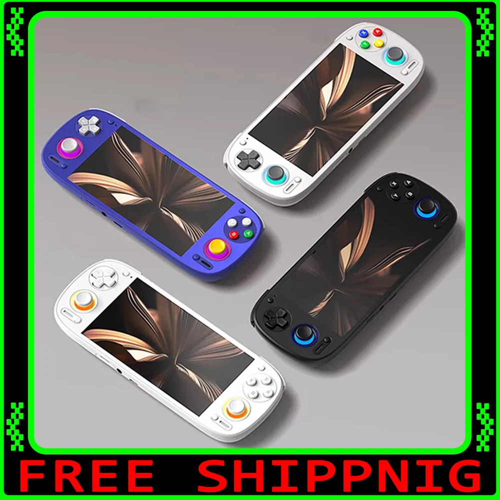 Retroid Pocket 5 RP5 Game Console 5.5Inch AMOLED 1080P Resolution Screen 500Nits 5000mAh 128G Handheld Game Consoles Custom Gift