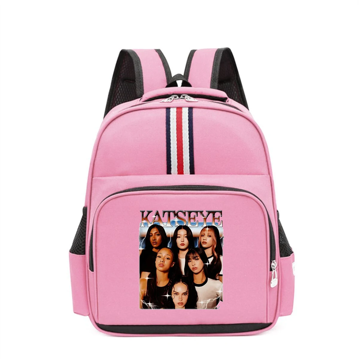 

Многофункциональный детский рюкзак с графическим рисунком Katseye, школьный рюкзак высокого качества для мальчиков и девочек, школьный рюкзак, подарки