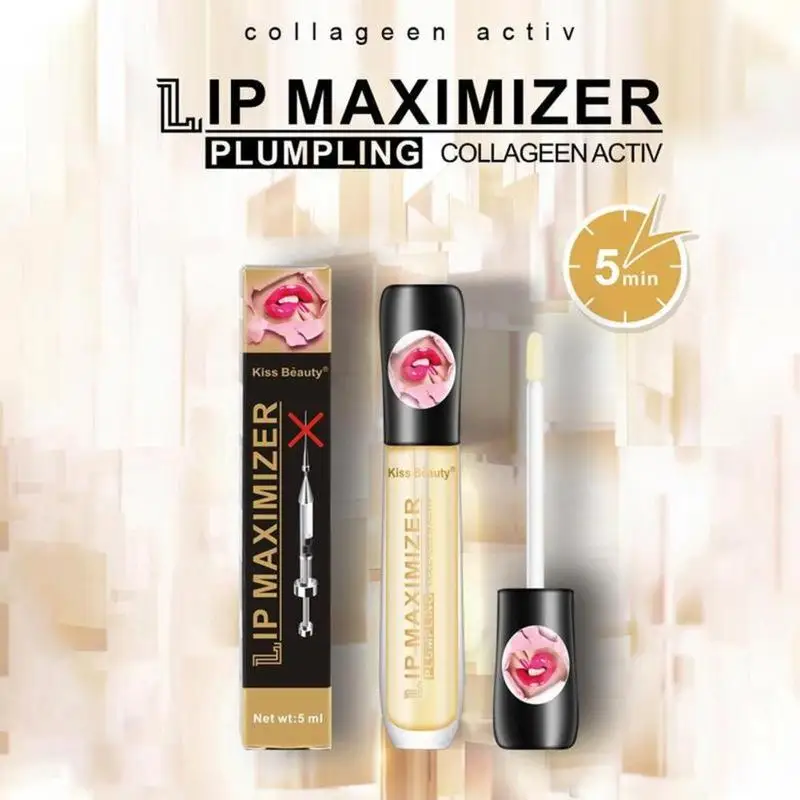 Transparent Honey Lip Oil Plump Moisturizing Non-sticky-hydrating Gloss Long-lasting clear liquid lip Balm