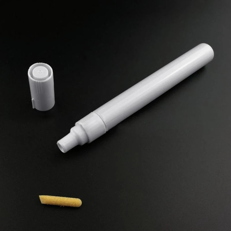 Refillable Paint Pen Tube Fine Tip Marker Acrylic Marker for Oil Painting, Clear，for Walls Art Painting Crafts