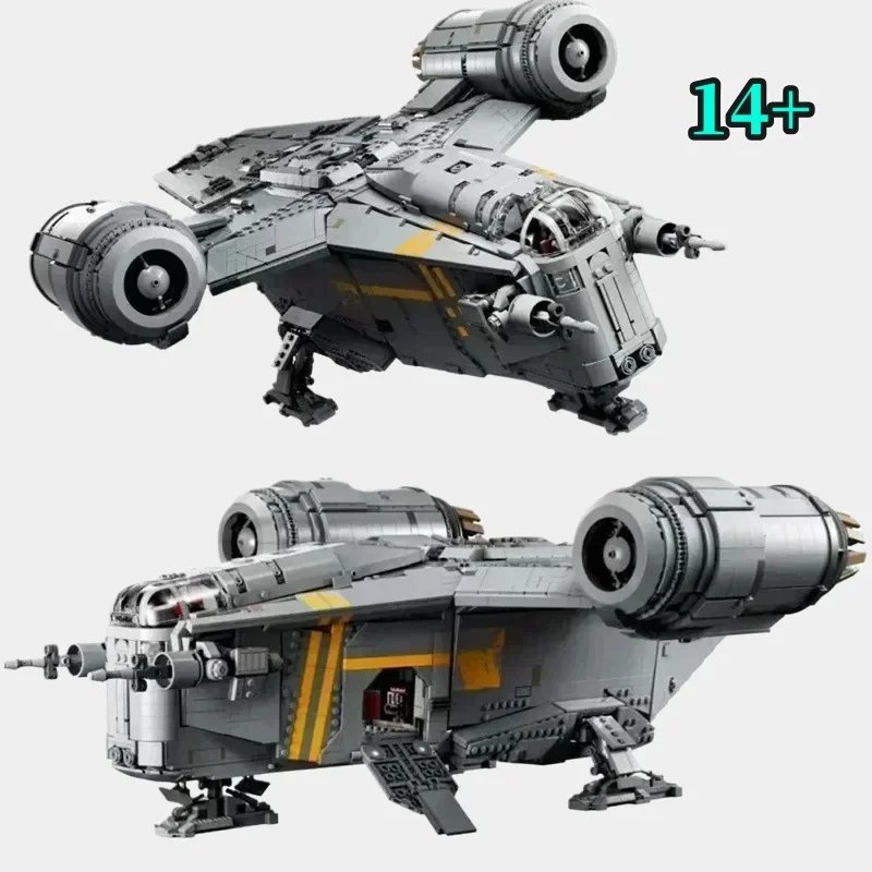 

Конструктор Disney Creative 75331 «Межзвездный корабль Мандалорца» (6187 деталей), UCS Razor Crest, подарки на день рождения