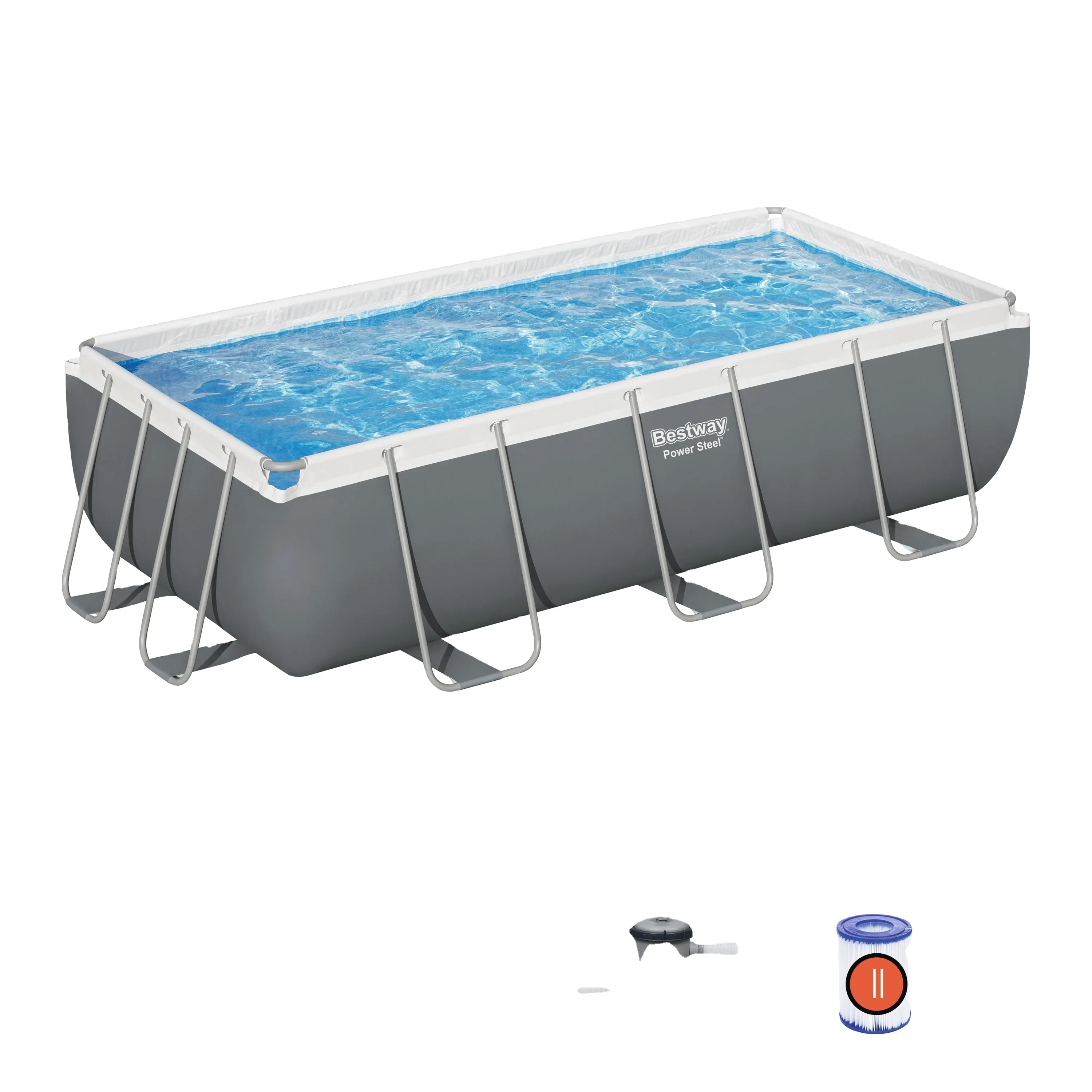 # Hot Sales Large Independent Rectangular Outdoor Steel Frame Swimming Pool In Summer