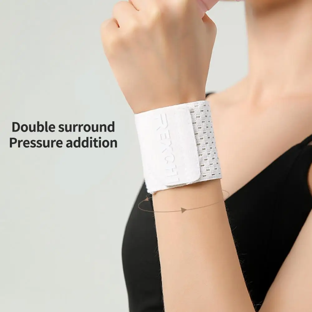 1Pc Anti-slip Wrist Protector  Breathable Wrap-around Design Compression Bracer  Compression  Sprain Prevention Wrist Strap