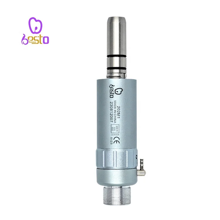 den tal Portable Stainless Steel Air-motor 2 Holes Air Motor for Low Speed Handpiece Micromotor dent istry Instrument