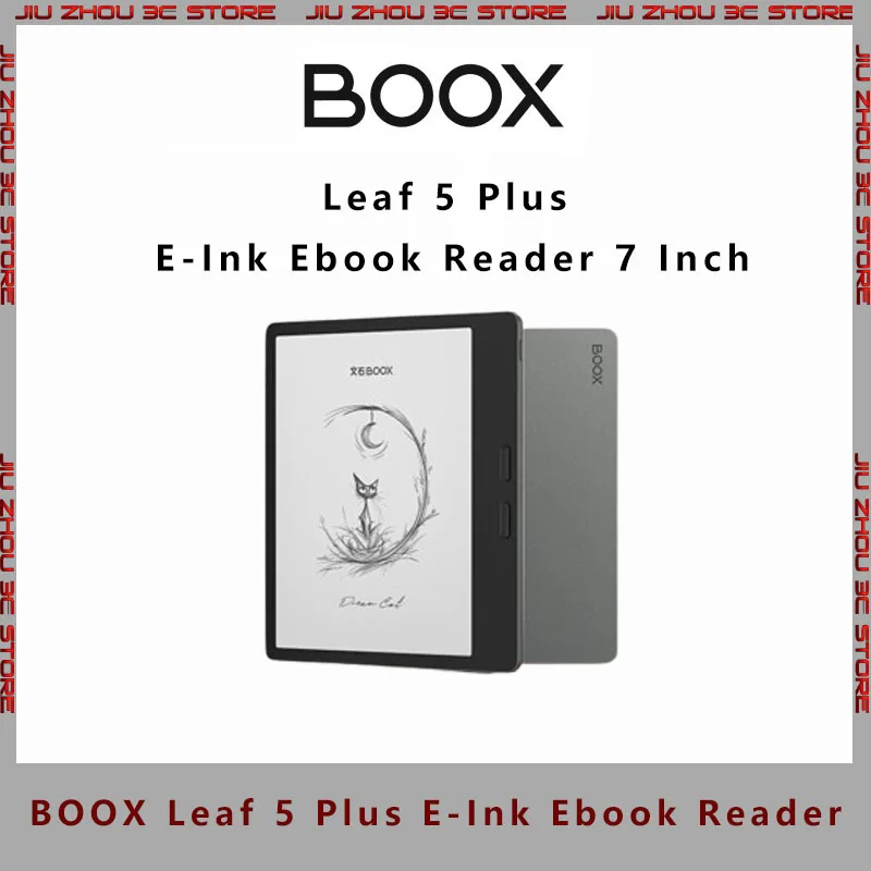 

BOOX E Ink Ebook Reader Leaf5 Plus 7 Inch Forest Green Paper Like Screen High Speed Portable For Novel And Comic Reading