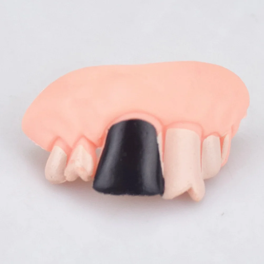 Prank Horror False Teeth Halloween Ugly Static Electricity Party Model Dentures