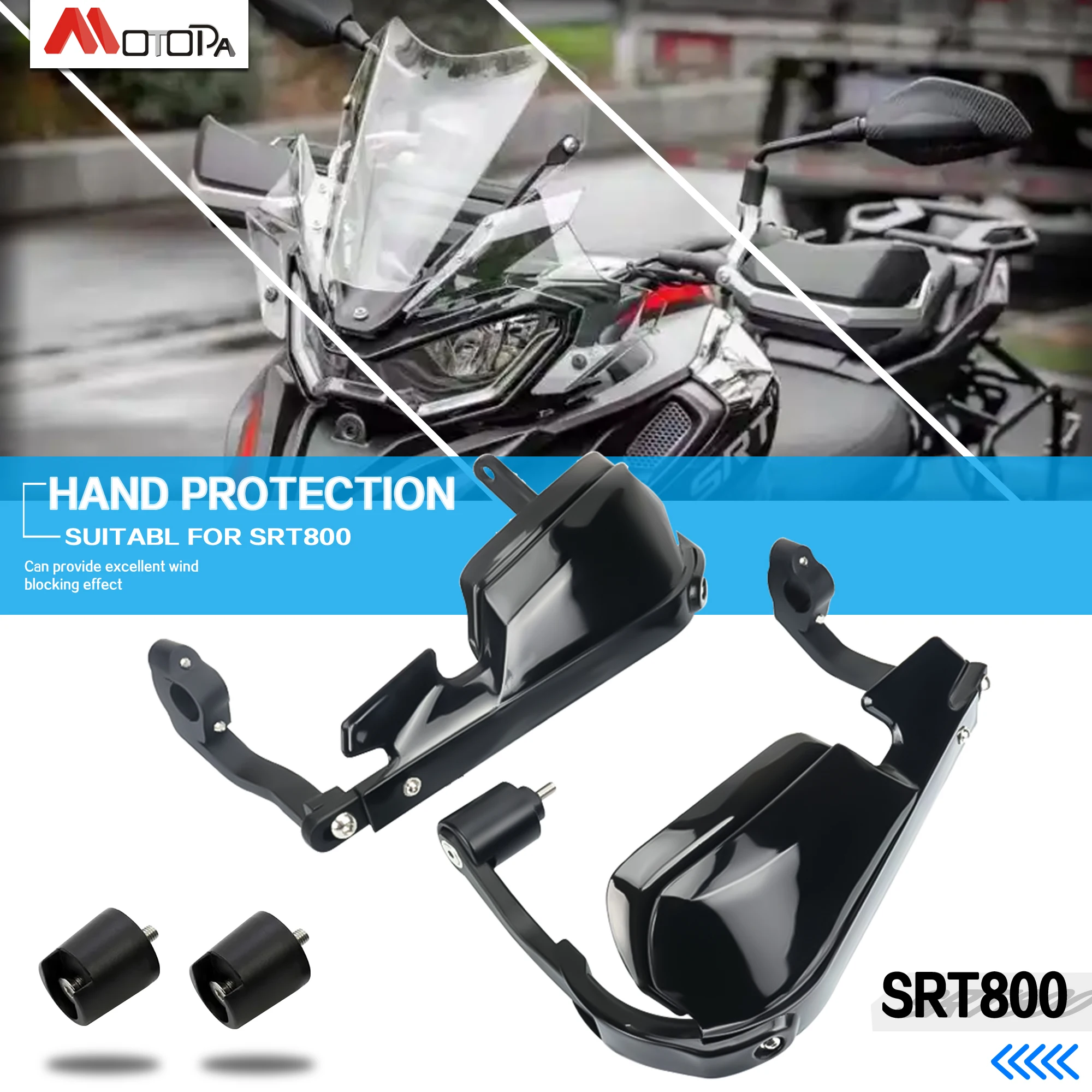 

For QJMOTO SRT 800 800X 800SX 800SRT Motorcycle SRT800 Hand Guards Lever Protector Handlebar new aluminum alloy Handguard ﻿