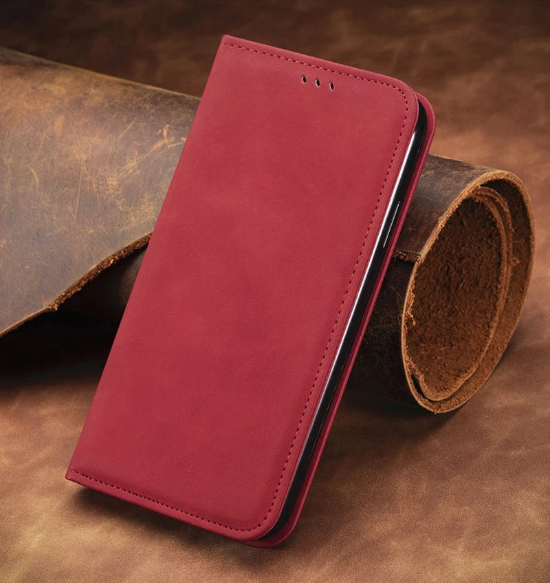 

For iPhone 14 5G Leather Wallet Magnet Book Case For iPhone 14 13 12 11 Pro Max 12 Mini Xs Xr 6S 7 8 Plus SE 2022 Flip Cover