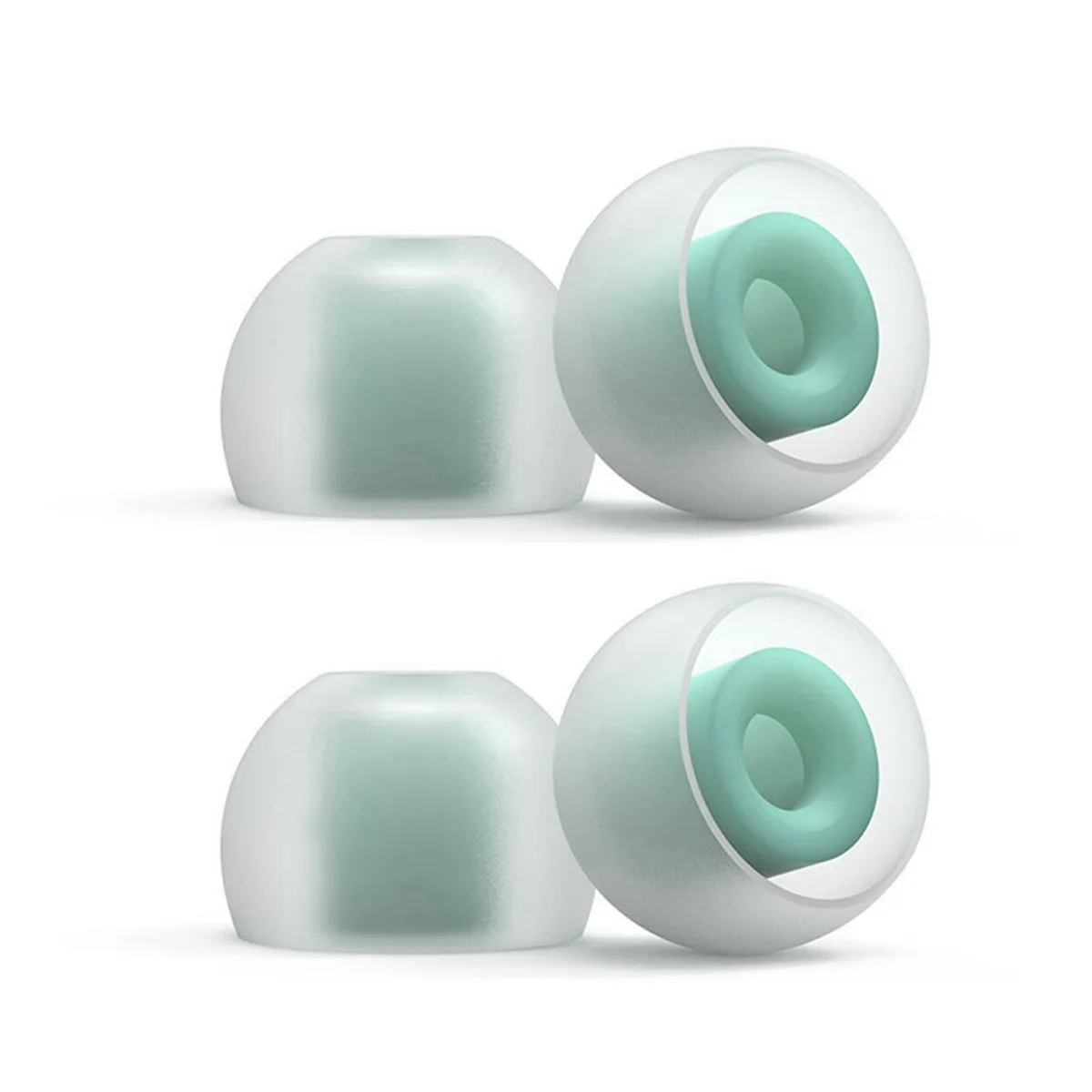 2 пары наушников T-APB T300 с усилением высоких/низких частот, мягкие силиконовые наушники (T300B + T300T) для WF1000XM3, S, A