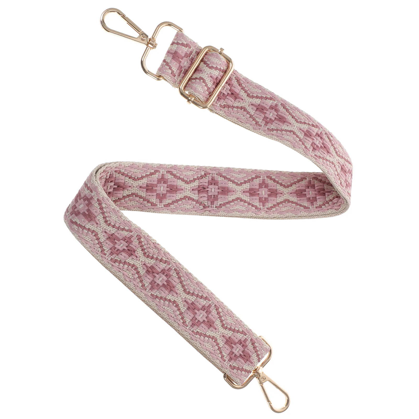 

Adjustable Jacquard Webbing Handbag Shoulder Straps Replacement Belt Soft Comfortable Portable Bag Strap Suitable Various Bags