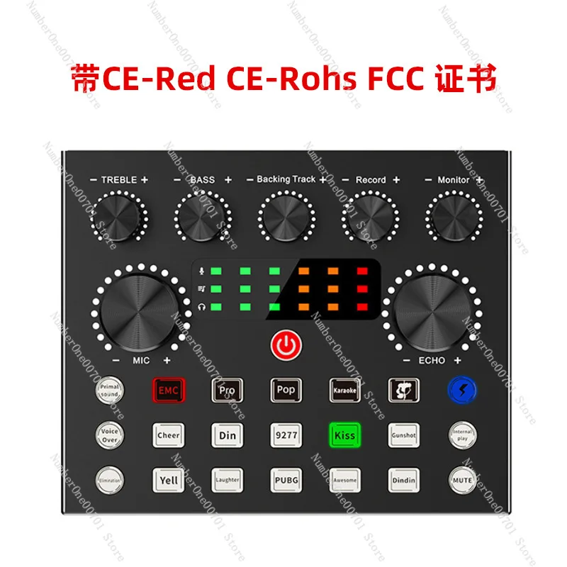 

Звуковая карта для прямой трансляции BM800 Набор стрелы Набор мобильных звуковых карт Набор потоковой подкаст в реальном времени Полный набор