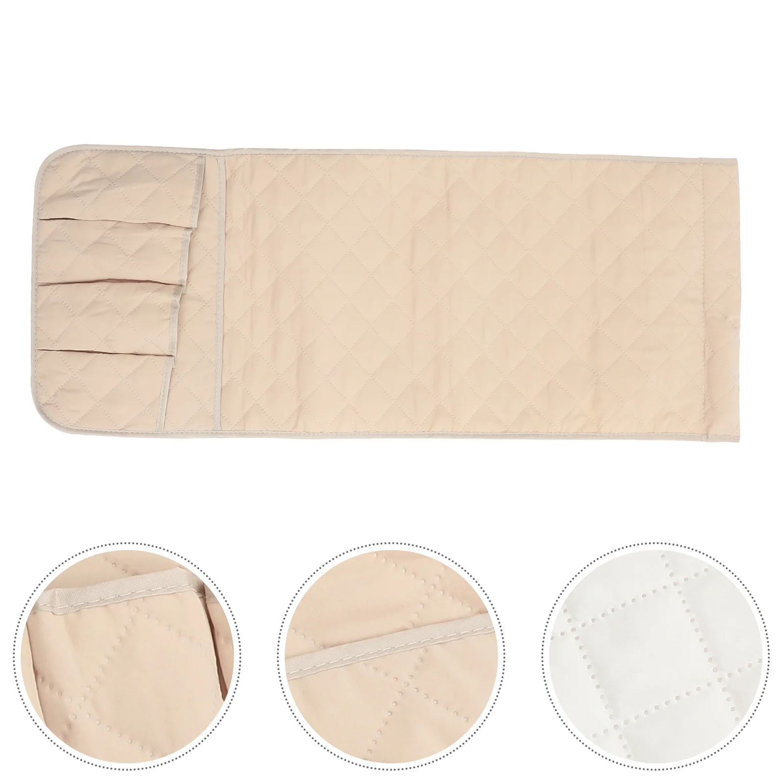 

Remote Control Organizer for Sofa Armrest Storage Bag with Convenient Pocket Design Couch Side Organizer Bedside Hanging Pouch