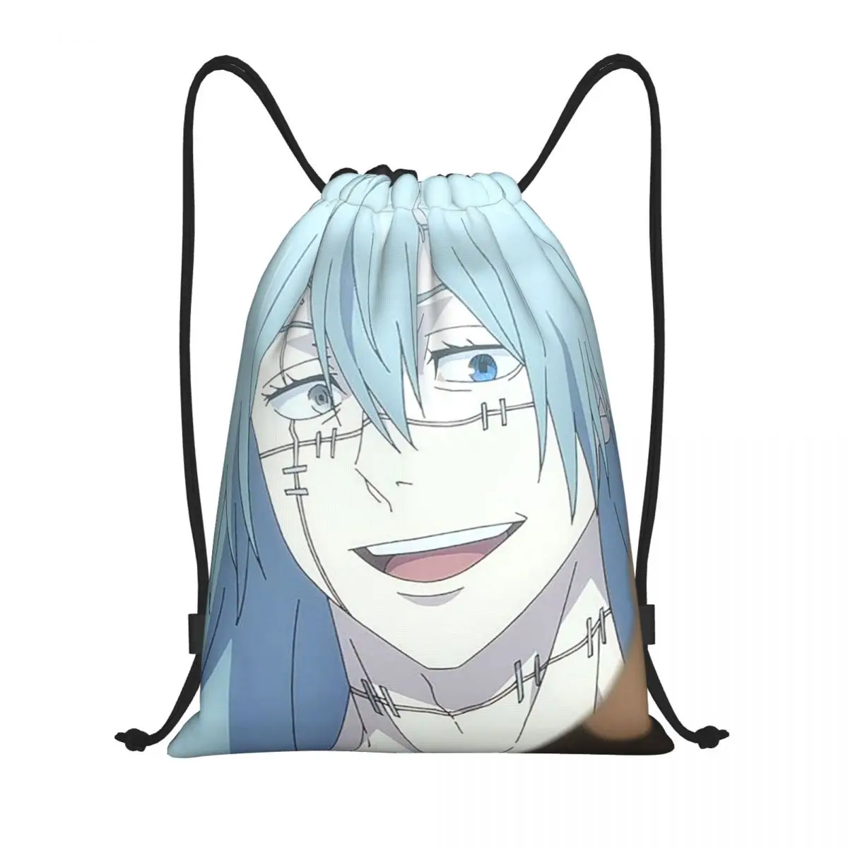 

Jujutsu Kaisen Mahito Anime Backpacks Casual Drawstring Bags Shoes Bag Book Bags for Travel School