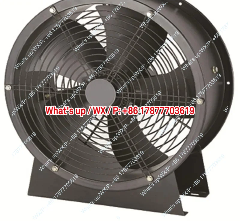 External rotor axial flow duct fan YWF4E-600 fixed ventilation fan, oil fume exhaust and dust extraction fan