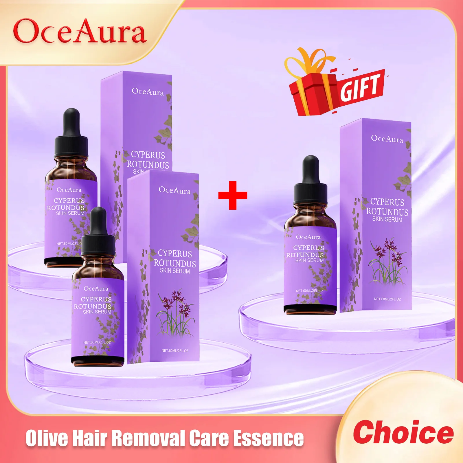 Aceite de oliva Oceaura, esencia para el cuidado del depilación, calmante, Reduce el dolor, hidratación profunda, inhibición del crecimiento, aceites nutritivos para la piel
