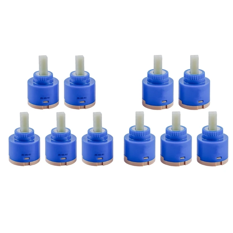 Pack of 5 Tap Cartridge Shower & Sink Cartridge Ceramic Valves Cartridge set Convenient Suitable for Home and Hotel Use B03D