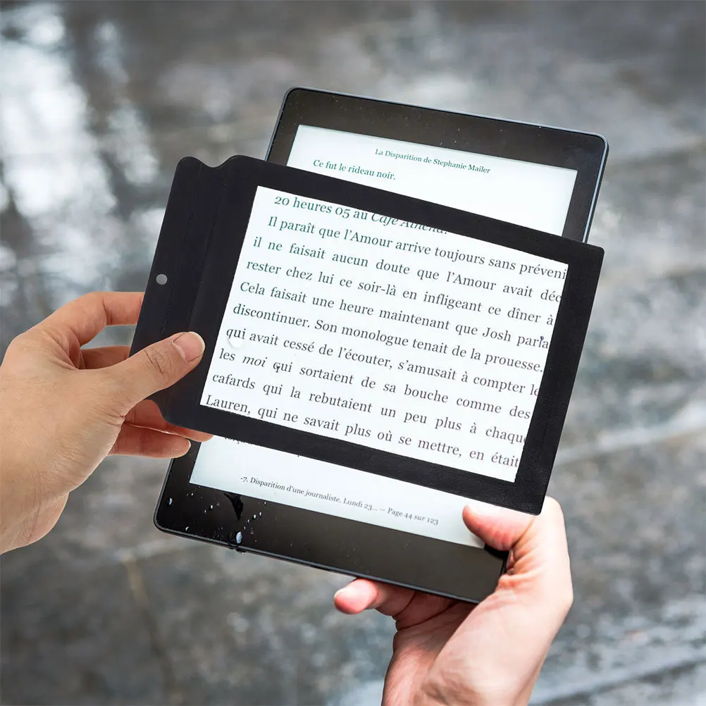 

3Pcs Reading Tool Ultra Thin Large Hd for Seniors and Low Vision Portable Easy to Hold Page Magnifier for Reading