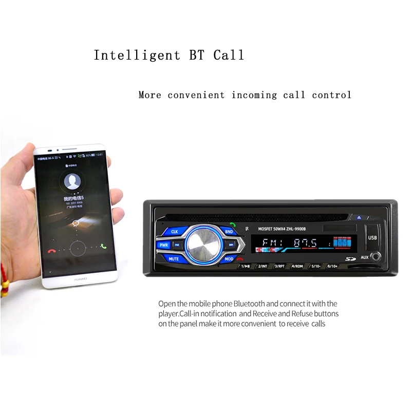 

Full Format Car CD DVD Receiver Support DIVX MPEG4 VCD CD Multi Language OSD Display