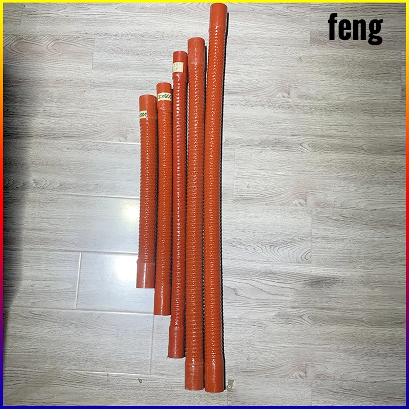 ID 30-100mm Length400mm-1000mm Red Universal Silicone Flexible Hose Radiator Tube Pipe For Air Intake High Pressure High Tempera