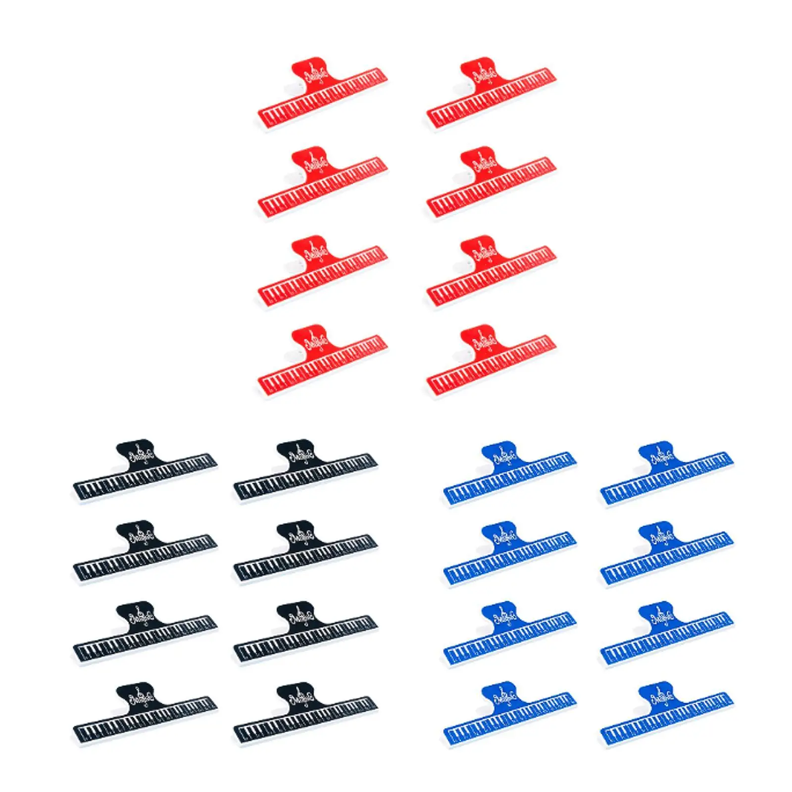 8 adet müzik puanı klip çok amaçlı piyano sayfası klip müzik standı klip konuşma artıkları için kağıtlar sözleşmeleri müzik puanları