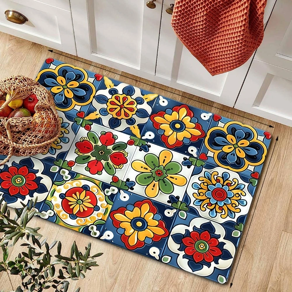 سجادة أرضية بنمط البحر الأبيض - مراجعة Commercial Kitchen Tile Flooring وسعره
