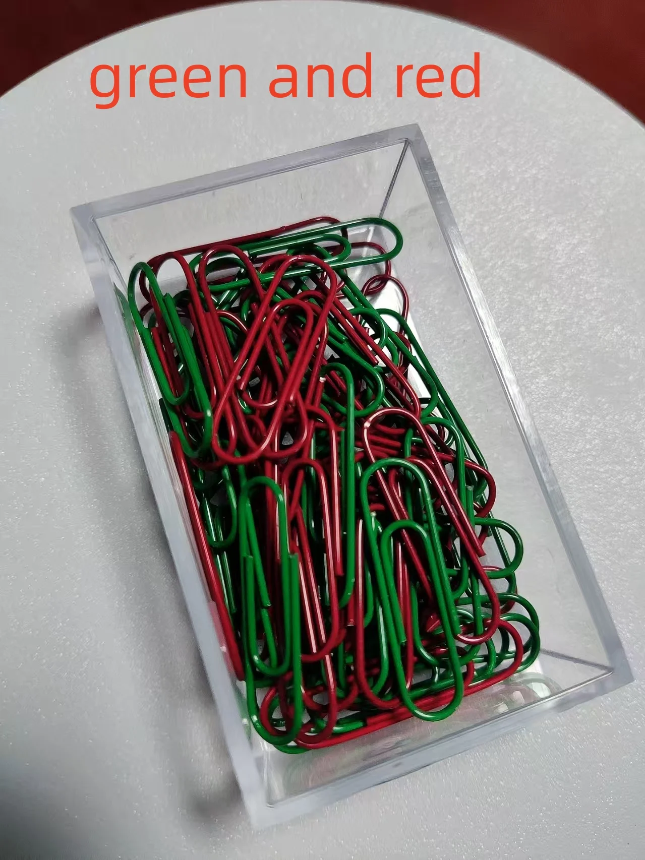 Bview Art 60pcs Christmas Themed Assorted Color Paper Clips for Office & School Supplies