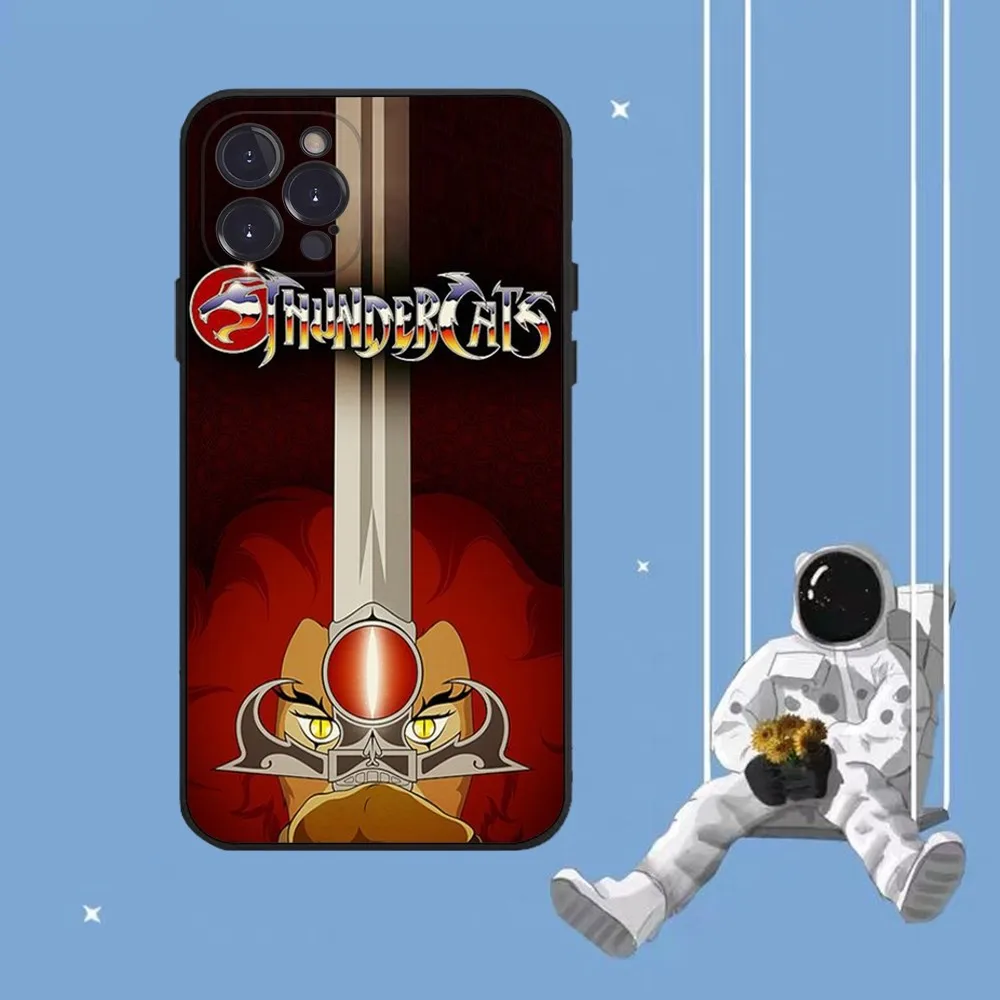 ThunderCats Cartoon Phone Case For iPhone 15 14 11 12 13 Mini Pro XS Max Cover 6 7 8 Plus X XR SE 2020 Funda Shell