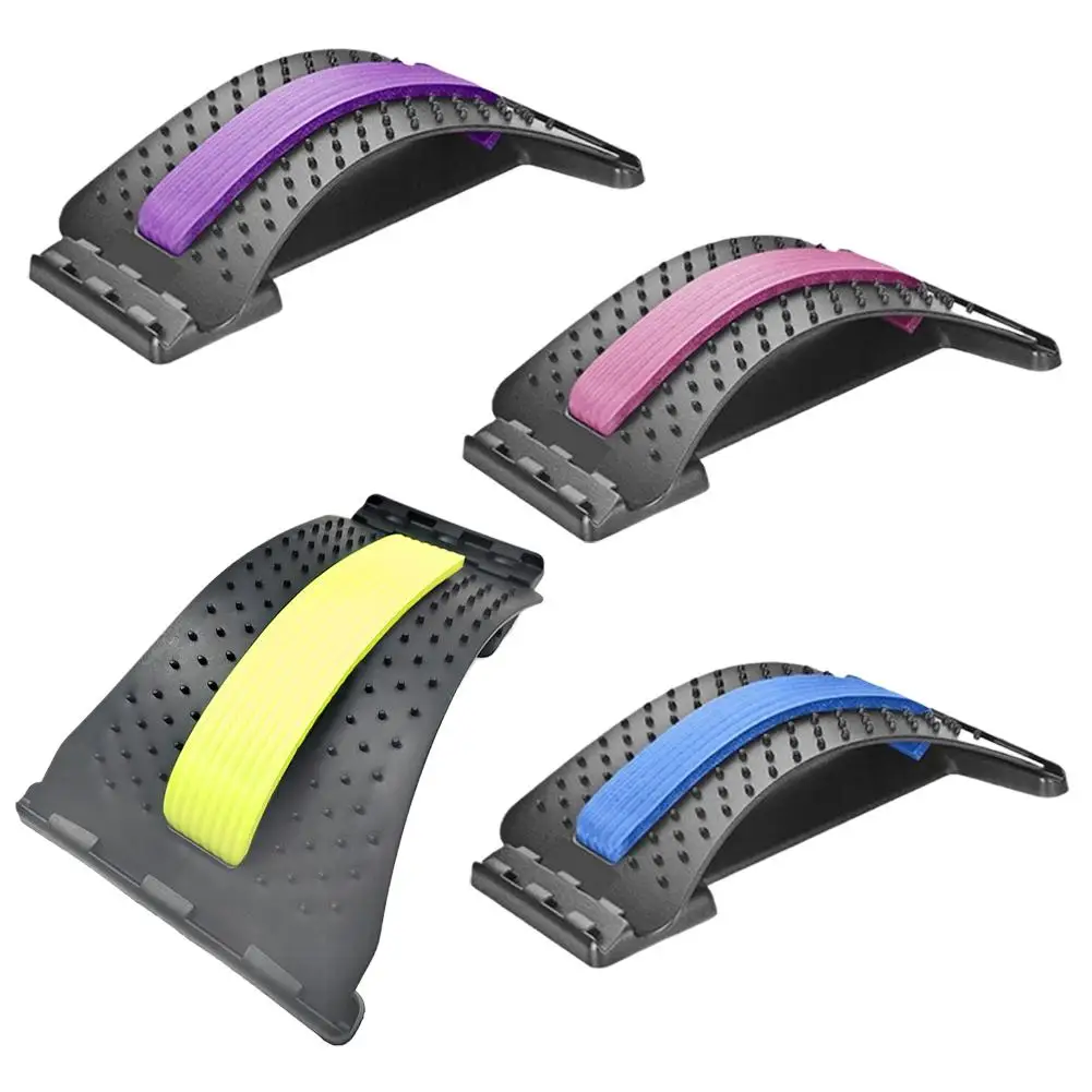 جهاز نقالة قطني لآلام أسفل الظهر جهاز سفلي لفتح الظهر وسادة تصحيح العمود الفقري لليوجا لتقويم العمود الفقري للظهر