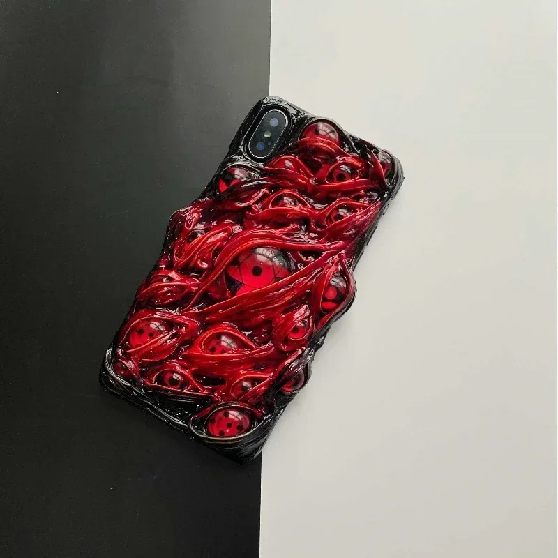 4011 Original Handmade Customized IPhone Cases 3D Kesuru Writer\'s Eye Horror Gothic Punk Dark Cthulhu Halloween Gift Phone Case