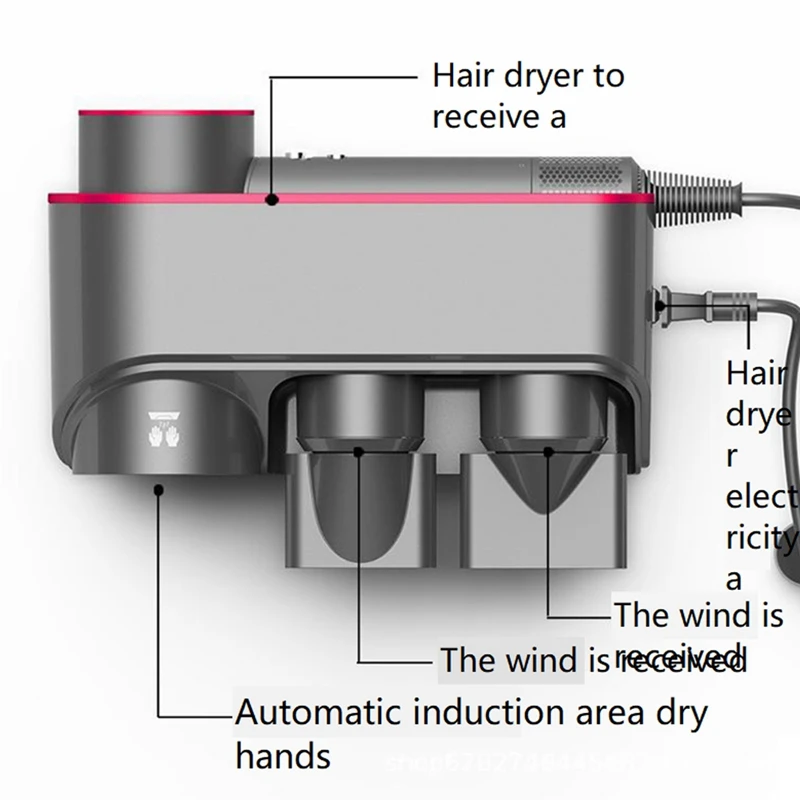 Hair Dryer Storage Rack Multifunction Storage Rack Suitable For Dyson Hair Dryer HD03 HD04 HD07 HD08