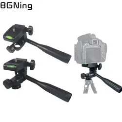 Three-way Head Mount 1/4 Screw Mobile Phone SLR Camera Handle PTZ Rotating Bracket Laser Level Tripod Head Adapter