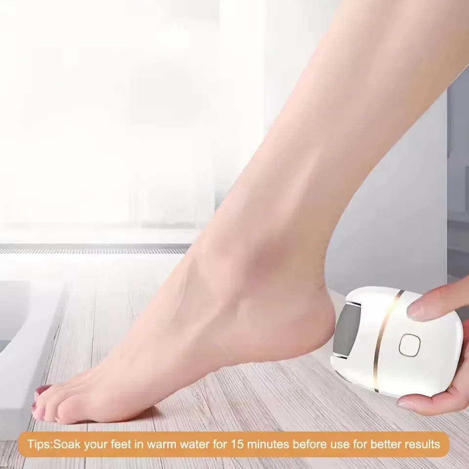 ชาร์จไฟฟ้าเครื่องบดเท้า Dead Skin Remover แคลลัสฟุต Scrubber เท้าไฟฟ้าแฟ้มแห้ง Dead Cracked Foot Care Repair