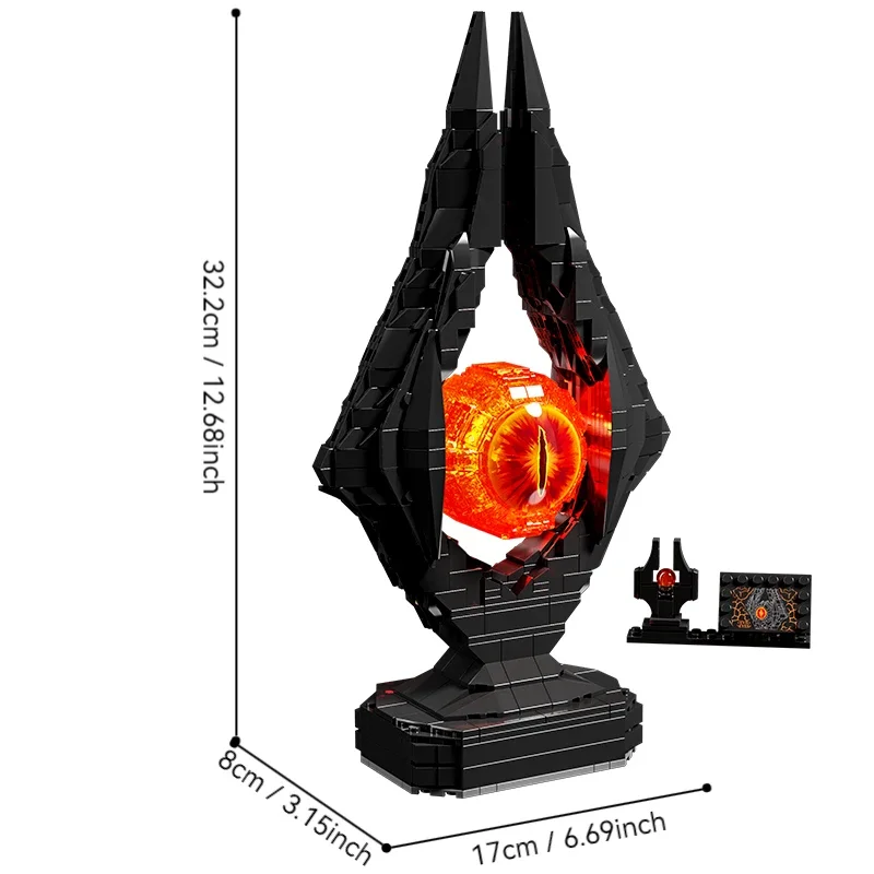 2025 novo allfather's eye escuro modelo kit tijolos criativos montar festa de férias aniversário presentes de natal meninos meninas