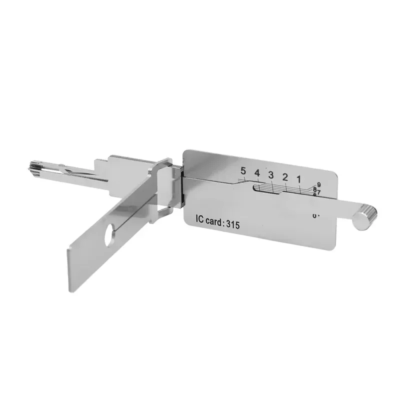 

F3 Lishi 2-in-1 SS306 Residential Lock Pick Set Opening&Reading Tool Locksmith Supplies