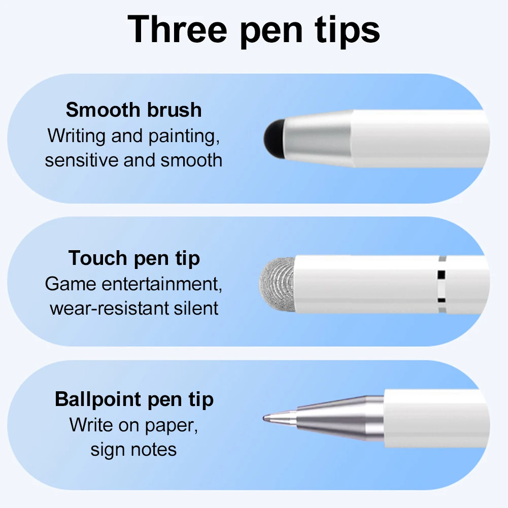 Rysik magnetyczny do ekranów dotykowych Rysik ołówkowy Wysoka czułość i precyzja dla wszystkich uniwersalnych urządzeń z ekranem dotykowym