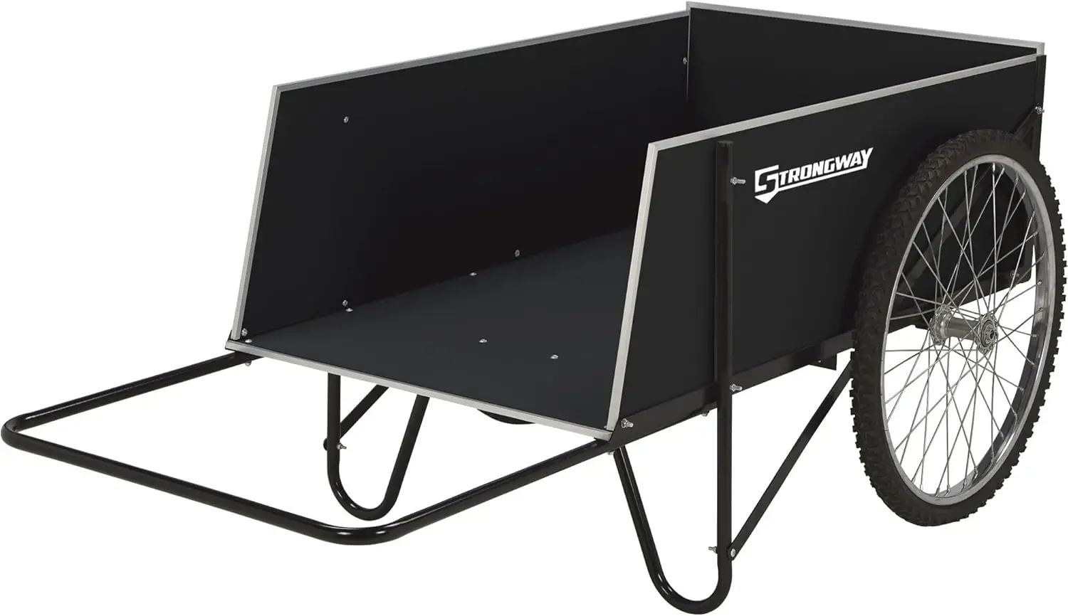 

Strongway Garden Cart - 400-lb. Capacity, 14 Cu. Ft. 48in.L x 29in.W